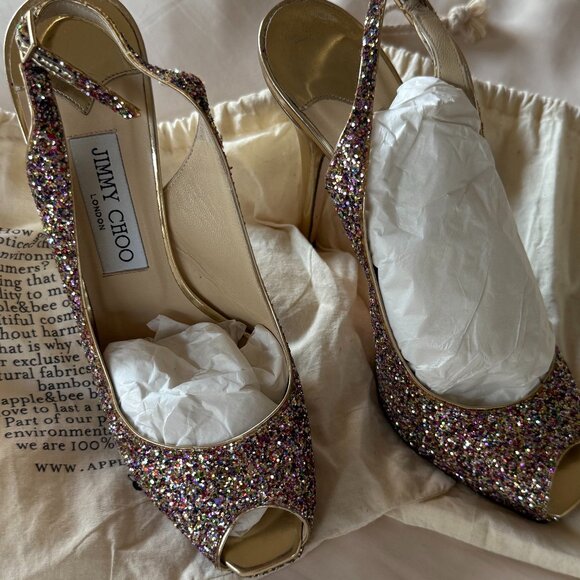 Jimmy Choo "Clue" Slingback Pump - Picture 9 of 10